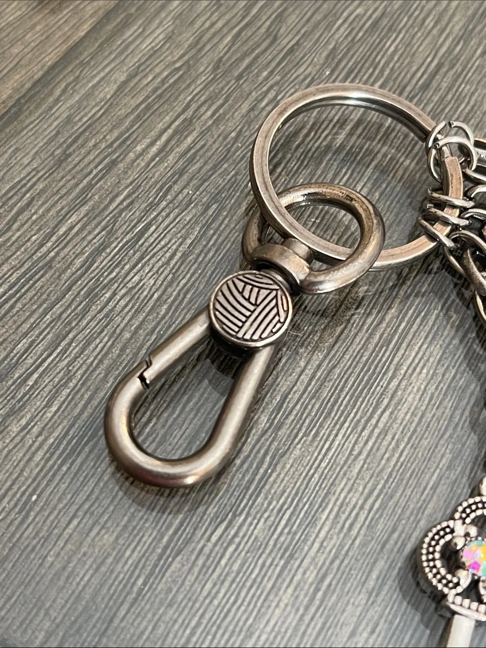 The SAK Bohemian Style - Tribal Multi Charm Key Chain - Bag Charm